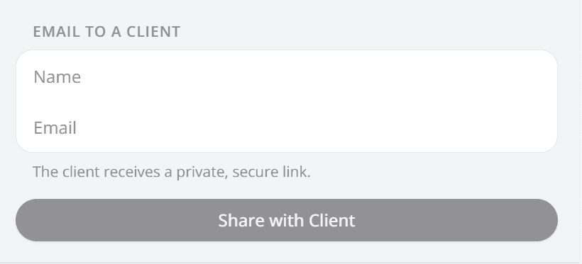 Sharing module interface